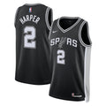 Dylan Harper San Antonio Spurs Nike Unisex 2025 NBA Draft First Round Pick Swingman Jersey - Icon Edition - Black