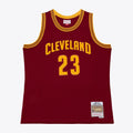 LeBron James Cleveland Cavaliers Mitchell &amp; Ness 2015-16 Swingman Jersey - Wine