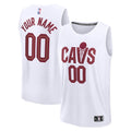 Cleveland Cavaliers Fanatics Fast Break Custom Jersey - Icon Edition - White