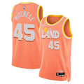 Donovan Mitchell Cleveland Cavaliers Nike Unisex 2025/26 Swingman Jersey - Orange - City Edition