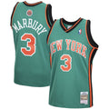 Stephon Marbury New York Knicks Mitchell &amp; Ness 2006/07 Hardwood Classics Swingman Jersey - Green