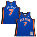 Carmelo Anthony New York Knicks Mitchell &amp; Ness Big &amp; Tall 2010/11 Swingman Jersey - Blue