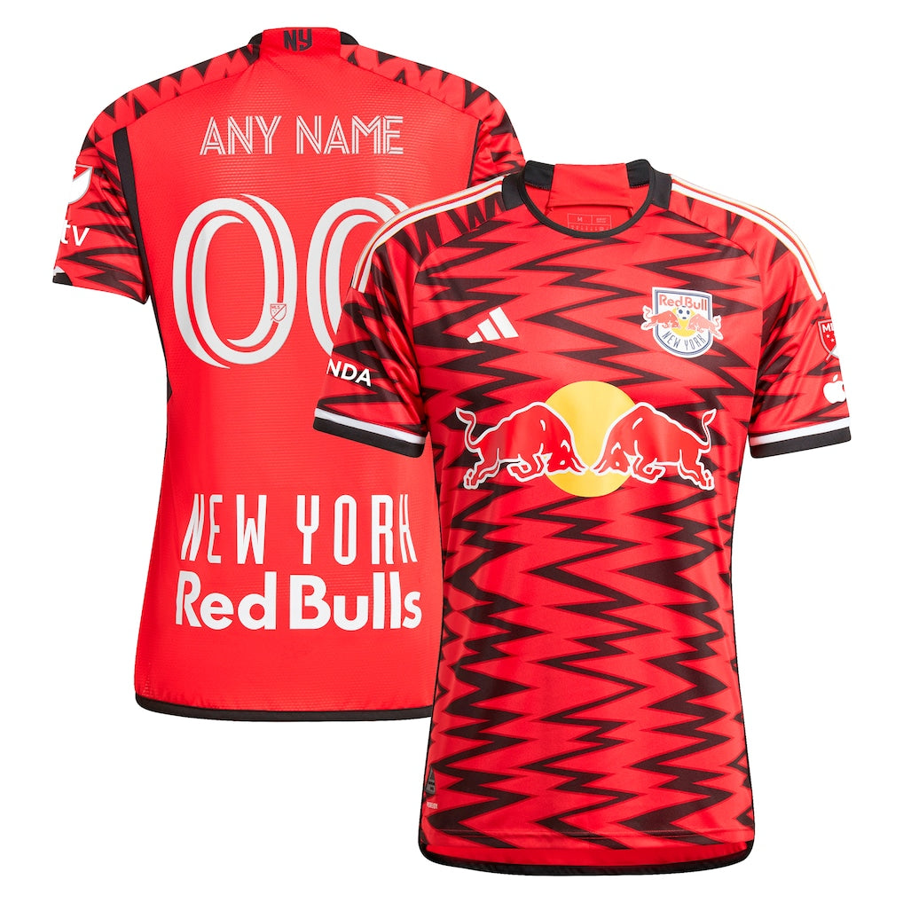 New York Red Bulls adidas 2024 Legacy Custom Jersey - Red