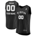 Austin Spurs Fanatics NBA G League Fast Break Home Custom Jersey - Black
