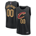 Cleveland Cavaliers Fanatics Fastbreak Custom Jersey - Statement Edition - Black