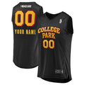 College Park Skyhawks Fanatics Custom Jersey - Black