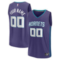 Charlotte Hornets Fanatics Fast Break Custom Jersey - Purple - Statement Edition