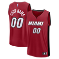 Miami Heat Fanatics Fastbreak Custom Jersey - Statement Edition - Red