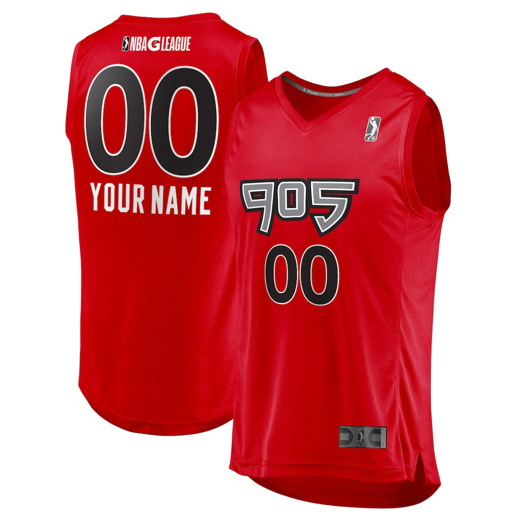 Raptors 905 Fanatics Custom Jersey - Red