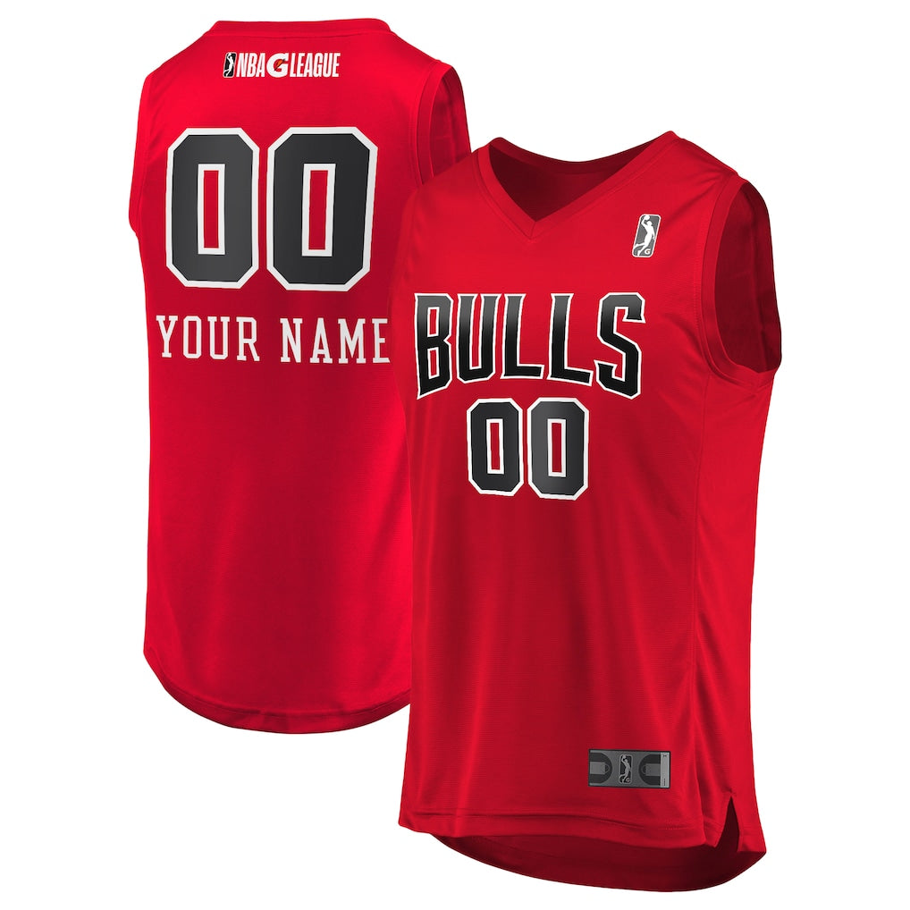 Windy City Bulls Fanatics Custom Jersey - Red