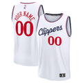 LA Clippers Fanatics Fast Break Custom Jersey - Association Edition - White