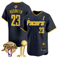 Men's Indiana Pacers 2025 Champions Vapor Baseball Jersey - All Stitched - Icon, Aaron Nesmith