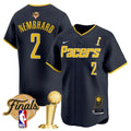 Men's Indiana Pacers 2025 Champions Vapor Baseball Jersey - All Stitched - Icon, Andrew Nembhard