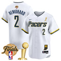Men's Indiana Pacers 2025 Champions Vapor Baseball Jersey - All Stitched - Association, Andrew Nembhard