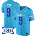 Men's Kansas Jayhawks 2024 Vapor Limited Jersey - All Stitched - Old KU, Jason Bean