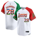Men's Lakers Mexico Vapor Baseball Jersey - All Stitched - Alternate, Rui Hachimura