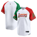 Men's Lakers Mexico Vapor Baseball Jersey - All Stitched - Alternate, Team