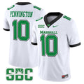 Men's Marshall Thundering Herd 2024 Vapor Limited Jersey - All stitched - White, Chad Pennington