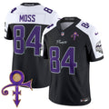 Men's Minnesota Vikings 2024 Prince Vapor Limited Jersey - All Stitched - Black Alternate, Randy Moss