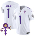 Men's Minnesota Vikings 2024 Prince Vapor Limited Jersey - All Stitched - White Limited, Bud Grant
