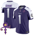 Men's Minnesota Vikings 2024 Prince Vapor Limited Jersey - All Stitched - Purple Alternate, Bud Grant