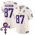 Men's Minnesota Vikings 2024 Prince Vapor Limited Jersey - All Stitched - Cream, T.J. Hockenson