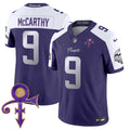 Men's Minnesota Vikings 2024 Prince Vapor Limited Jersey - All Stitched - Purple Alternate, J.J. McCarthy