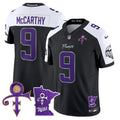 Men's Minnesota Vikings 2024 Prince Vapor Limited Jersey V2 - All Stitched - Black Alternate, J.J. McCarthy