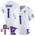 Men's Minnesota Vikings 2024 Prince Vapor Limited Jersey V2 - All Stitched - White Limited, Bud Grant