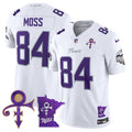 Men's Minnesota Vikings 2024 Prince Vapor Limited Jersey V2 - All Stitched - White Limited, Randy Moss