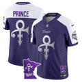 Men's Minnesota Vikings 2024 Prince Vapor Limited Jersey V2 - All Stitched - Purple Alternate, Prince
