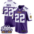 Men's Minnesota Vikings King Of The North Patch Game Jersey - All Stitched - Purple Alternate, Harrison Smith