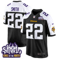 Men's Minnesota Vikings King Of The North Patch Game Jersey - All Stitched - Black Alternate, Harrison Smith