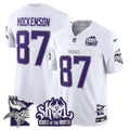 Men's Minnesota Vikings Kings Of The North Patch Vapor Limited Jersey V3 - All Stitched - Winter Warrior, T.J. Hockenson