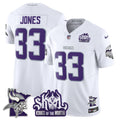 Men's Minnesota Vikings Kings Of The North Patch Vapor Limited Jersey V3 - All Stitched - Winter Warrior, Aaron Jones