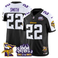 Men's Minnesota Vikings Kings Of The North Patch Vapor Limited Jersey V3 - All Stitched - Black Alternate, Harrison Smith