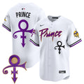 Men's Minnesota Vikings Prince Patch Vapor Premier Limited Jersey - All Stitched - White, Prince