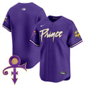 Men's Minnesota Vikings Prince Patch Vapor Premier Limited Jersey - All Stitched - Purple, Team