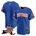 Men's New York Knicks Vapor Baseball Jersey - All Stitched - Icon, Team