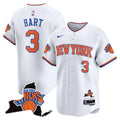 Men's New York Knicks Vapor Baseball Jersey - All Stitched - Association, Josh Hart