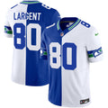 Men's Seattle Seahawks Throwback Vapor Limited Jersey - All Stitched - Split, Steve Largent