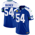 Men's Seattle Seahawks Throwback Vapor Limited Jersey - All Stitched - Royal Alternate, Bobby Wagner