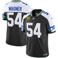Men's Seattle Seahawks Throwback Vapor Limited Jersey - All Stitched - Black Alternate, Bobby Wagner