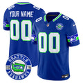 Seahawks 2025 Seattle Est. 1976 Patch Vapor Limited Custom Jersey - All Stitched - Men, Royal