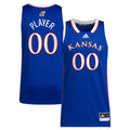 Kansas Jayhawks adidas Unisex Pick-A-Player NIL Women's Basketball Jersey - Royal