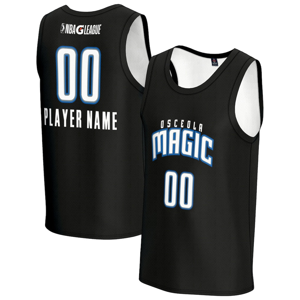 Osceola Magic GameDay Greats Unisex Custom Jersey - Black