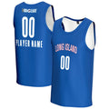 Long Island Nets GameDay Greats Unisex Custom Jersey - Blue
