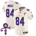 Women's Minnesota Vikings 2024 Prince Vapor Limited Jersey - All Stitched - Cream, Randy Moss