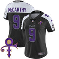 Women's Minnesota Vikings 2024 Prince Vapor Limited Jersey - All Stitched - Black Alternate, J.J. McCarthy