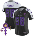 Women's Minnesota Vikings 2024 Prince Vapor Limited Jersey - All Stitched - Black Alternate, Prince 1958